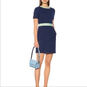 Tory Burch colorblock ponte dress size L